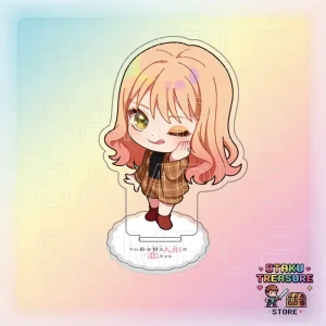 My Dress-up Darling Chibi Acrylic Stand Figure, Marin Kitagawa Sono Bisque Doll New Cute Mini Custom Charm Phone Personalized, Keychain, Mô Hình Đứng Standee Anime, In 2 Mặt, Cao 6cm, Trang Trí Decor Bàn Học, Balo