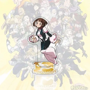 My Hero Academia 10th Anniversary Acrylic Stand, Anime Deku Bakugo Todoroki Figure Desktop Custom Charm Phone Personalized, Keychain, Mô Hình Đứng Standee Anime, In 2 Mặt, Cao 6cm, Trang Trí Decor Bàn Học, Balo