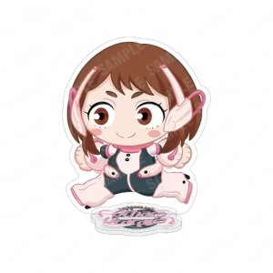 My Hero Academia Acrylic Stand Keychain Deku Bakugo Shoto Chibi Character Anime Fans Custom Charm Phone Personalized, Keychain, Mô Hình Đứng Standee Anime,  In 2 Mặt, Cao 6cm, Trang Trí Decor Bàn Học, Balo