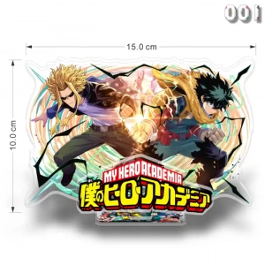My Hero Academia Acrylic Standee & Keychain, Deku Todoroki Bakugo All Might Figure, Mha Anime Custom Charm Phone Personalized, Keychain, Mô Hình Đứng Standee Anime, In 2 Mặt, Cao 6cm, Trang Trí Decor Bàn Học, Balo