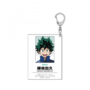 My Hero Academia Izuku Midoriya Id Card Ver Acrylic Stand Keychain Anime Otaku Custom Charm Phone Personalized, Keychain, Mô Hình Đứng Standee Anime, In 2 Mặt, Cao 6cm, Trang Trí Decor Bàn Học, Balo