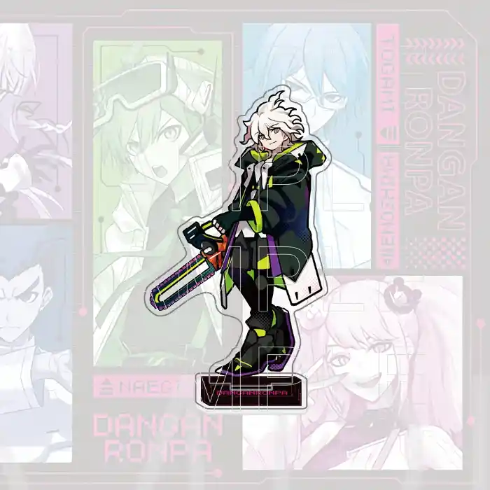 Nagito Komaeda Kokichi Danganronpa1 2 V3 Acrylic Standee & Keychain, Neon Cyber Style Anime Custom Charm Phone Personalized, Keychain, Mô Hình Đứng Standee Anime, In 2 Mặt, Cao 6cm, Trang Trí Decor Bàn Học, Balo 2 Nagito Komaeda Kokichi Danganronpa1 2 V3 Acrylic Standee & Keychain, Neon Cyber Style Anime Custom Charm Phone Personalized, Keychain, Mô Hình Đứng Standee Anime, In 2 Mặt, Cao 6cm, Trang Trí Decor Bàn Học, Balo - Ảnh 2