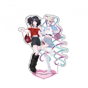 Needy Girl Overdose Ame-chan Choten-chan Kangel 1 Cute Anime Acrylic Stand Keychain Custom Charm Phone Personalized, Keychain, Mô Hình Đứng Standee Anime, In 2 Mặt, Cao 6cm, Trang Trí Decor Bàn Học, Balo