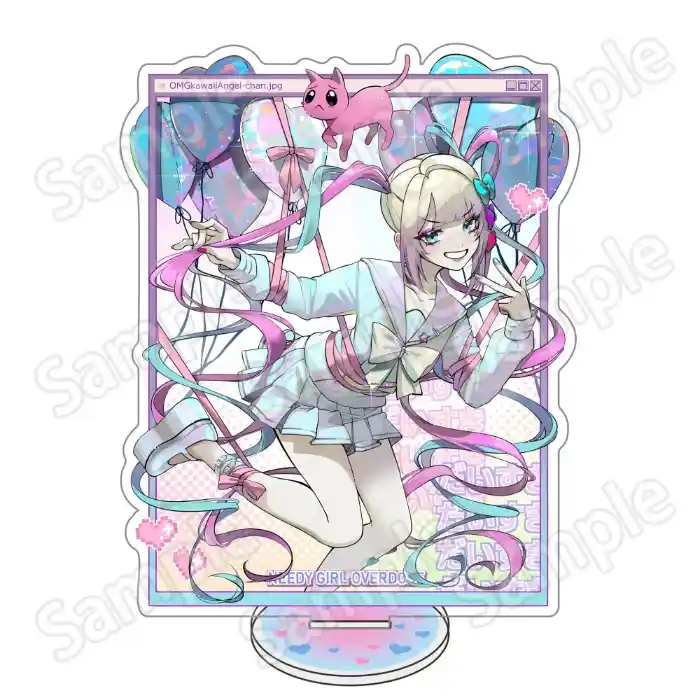 Needy Girl Overdose: Kawaii Goth Anime Game Acrylic Stand Figure Kangel Ame-chan P-chan 1 Custom Charm Phone Personalized, Keychain, Mô Hình Đứng Standee Anime, In 2 Mặt, Cao 6cm, Trang Trí Decor Bàn Học, Balo 10 Needy Girl Overdose: Kawaii Goth Anime Game Acrylic Stand Figure Kangel Ame-chan P-chan 1 Custom Charm Phone Personalized, Keychain, Mô Hình Đứng Standee Anime, In 2 Mặt, Cao 6cm, Trang Trí Decor Bàn Học, Balo - Ảnh 10