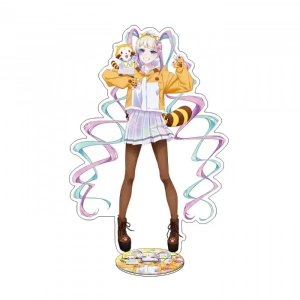 Needy Girl Overdose New Style Ame-chan Kangel Purple Lollipop 1 Cute Anime Acrylic Stand Custom Charm Phone Personalized, Keychain, Mô Hình Đứng Standee Anime, In 2 Mặt, Cao 6cm, Trang Trí Decor Bàn Học, Balo