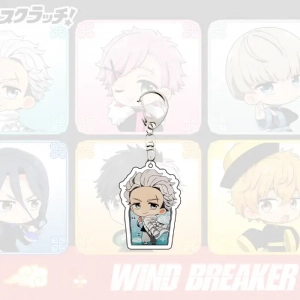 New Acrylic Key Chain Wind Breaker Acrylic Stand Model Figure Sakura Haruka Suo Hayato Custom Charm Phone Personalized, Keychain, Mô Hình Đứng Standee Anime, In 2 Mặt, Cao 6cm, Trang Trí Decor Bàn Học, Balo