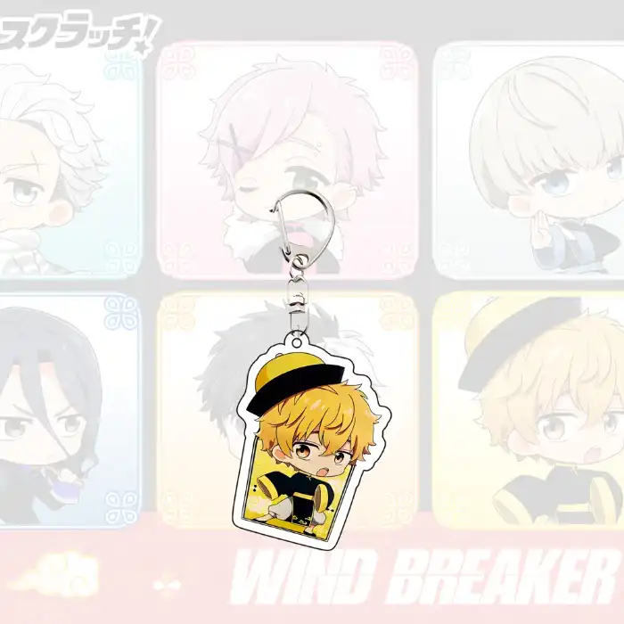 New Acrylic Key Chain Wind Breaker Acrylic Stand Model Figure Sakura Haruka Suo Hayato Custom Charm Phone Personalized, Keychain, Mô Hình Đứng Standee Anime, In 2 Mặt, Cao 6cm, Trang Trí Decor Bàn Học, Balo 2 New Acrylic Key Chain Wind Breaker Acrylic Stand Model Figure Sakura Haruka Suo Hayato Custom Charm Phone Personalized, Keychain, Mô Hình Đứng Standee Anime, In 2 Mặt, Cao 6cm, Trang Trí Decor Bàn Học, Balo - Ảnh 2