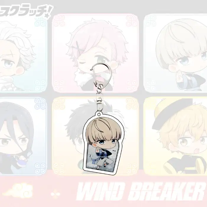 New Acrylic Key Chain Wind Breaker Acrylic Stand Model Figure Sakura Haruka Suo Hayato Custom Charm Phone Personalized, Keychain, Mô Hình Đứng Standee Anime, In 2 Mặt, Cao 6cm, Trang Trí Decor Bàn Học, Balo 4 New Acrylic Key Chain Wind Breaker Acrylic Stand Model Figure Sakura Haruka Suo Hayato Custom Charm Phone Personalized, Keychain, Mô Hình Đứng Standee Anime, In 2 Mặt, Cao 6cm, Trang Trí Decor Bàn Học, Balo - Ảnh 4