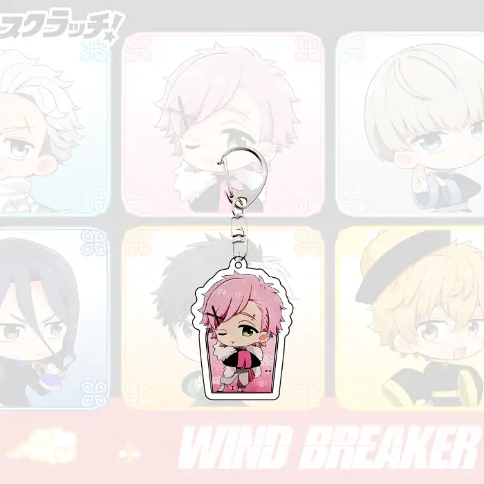 New Acrylic Key Chain Wind Breaker Acrylic Stand Model Figure Sakura Haruka Suo Hayato Custom Charm Phone Personalized, Keychain, Mô Hình Đứng Standee Anime, In 2 Mặt, Cao 6cm, Trang Trí Decor Bàn Học, Balo 5 New Acrylic Key Chain Wind Breaker Acrylic Stand Model Figure Sakura Haruka Suo Hayato Custom Charm Phone Personalized, Keychain, Mô Hình Đứng Standee Anime, In 2 Mặt, Cao 6cm, Trang Trí Decor Bàn Học, Balo - Ảnh 5