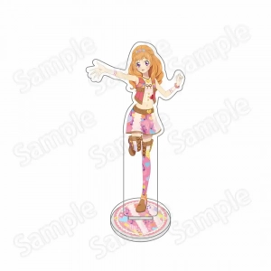 New Aikatsu! 1 Double Sided Hd Acrylic Stand Keychain Anime Desktop Decor Ornament Cute Custom Charm Phone Personalized, Keychain, Mô Hình Đứng Standee Anime, In 2 Mặt, Cao 6cm, Trang Trí Decor Bàn Học, Balo