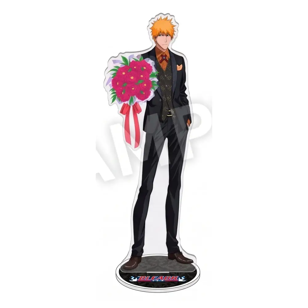 New Anime Bleach Acrylic Stand Kurosaki Ichigo Figure Desktop Decoration Collectible Ornament Custom Charm Phone Personalized, Keychain, Mô Hình Đứng Standee Anime, In 2 Mặt, Cao 6cm, Trang Trí Decor Bàn Học, Balo 2 New Anime Bleach Acrylic Stand Kurosaki Ichigo Figure Desktop Decoration Collectible Ornament Custom Charm Phone Personalized, Keychain, Mô Hình Đứng Standee Anime, In 2 Mặt, Cao 6cm, Trang Trí Decor Bàn Học, Balo - Ảnh 2