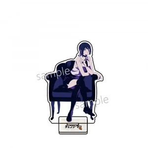 New Anime Chainsaw Man 1 Acrylic Stand Makima Power Cosplay Model Plate Cute Collection Custom Charm Phone Personalized, Keychain, Mô Hình Đứng Standee Anime,  In 2 Mặt, Cao 6cm, Trang Trí Decor Bàn Học, Balo