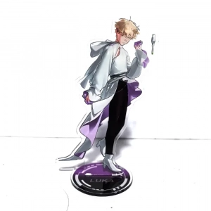 New Anime Figures Alien Stage Ivan Till Acrylic Desktop Stand Model Figure Standing Decor Custom Charm Phone Personalized, Keychain, Mô Hình Đứng Standee Anime, In 2 Mặt, Cao 6cm, Trang Trí Decor Bàn Học, Balo