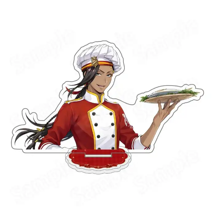New Anime Game Twisted Wonderland Chef Style Acrylic Stand Keychain Figure Ace Malleus Cater Custom Charm Phone Personalized, Keychain, Mô Hình Đứng Standee Anime, In 2 Mặt, Cao 6cm, Trang Trí Decor Bàn Học, Balo 2 New Anime Game Twisted Wonderland Chef Style Acrylic Stand Keychain Figure Ace Malleus Cater Custom Charm Phone Personalized, Keychain, Mô Hình Đứng Standee Anime, In 2 Mặt, Cao 6cm, Trang Trí Decor Bàn Học, Balo - Ảnh 2