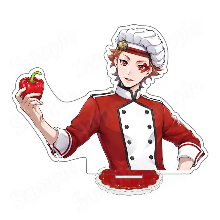 New Anime Game Twisted Wonderland Chef Style Acrylic Stand Keychain Figure Ace Malleus Cater Custom Charm Phone Personalized, Keychain, Mô Hình Đứng Standee Anime, In 2 Mặt, Cao 6cm, Trang Trí Decor Bàn Học, Balo 3 New Anime Game Twisted Wonderland Chef Style Acrylic Stand Keychain Figure Ace Malleus Cater Custom Charm Phone Personalized, Keychain, Mô Hình Đứng Standee Anime, In 2 Mặt, Cao 6cm, Trang Trí Decor Bàn Học, Balo - Ảnh 3