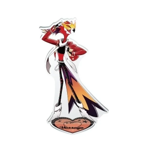 New Anime Hazbin Valentine's Day Ver Acrylic Stand Model Figure Cosplay Birthday Fans Custom Charm Phone Personalized, Keychain, Mô Hình Đứng Standee Anime, In 2 Mặt, Cao 6cm, Trang Trí Decor Bàn Học, Balo