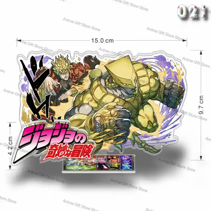 New Anime Jojo's Bizarre Adventure Acrylic Stand Desktop Ornament Cosplay Standing Model Gift Custom Charm Phone Personalized, Keychain, Mô Hình Đứng Standee Anime, In 2 Mặt, Cao 6cm, Trang Trí Decor Bàn Học, Balo 6 New Anime Jojo's Bizarre Adventure Acrylic Stand Desktop Ornament Cosplay Standing Model Gift Custom Charm Phone Personalized, Keychain, Mô Hình Đứng Standee Anime, In 2 Mặt, Cao 6cm, Trang Trí Decor Bàn Học, Balo - Ảnh 6