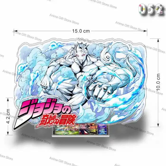 New Anime Jojo's Bizarre Adventure Acrylic Stand Desktop Ornament Cosplay Standing Model Gift Custom Charm Phone Personalized, Keychain, Mô Hình Đứng Standee Anime, In 2 Mặt, Cao 6cm, Trang Trí Decor Bàn Học, Balo 9 New Anime Jojo's Bizarre Adventure Acrylic Stand Desktop Ornament Cosplay Standing Model Gift Custom Charm Phone Personalized, Keychain, Mô Hình Đứng Standee Anime, In 2 Mặt, Cao 6cm, Trang Trí Decor Bàn Học, Balo - Ảnh 9