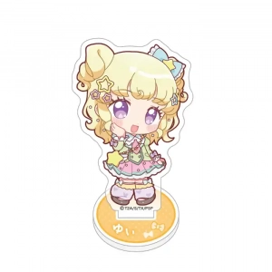New Anime Pripara Acrylic Keychain Stand Model Cosplay Charm Characters Ornament Custom Charm Phone Personalized, Keychain, Mô Hình Đứng Standee Anime, In 2 Mặt, Cao 6cm, Trang Trí Decor Bàn Học, Balo