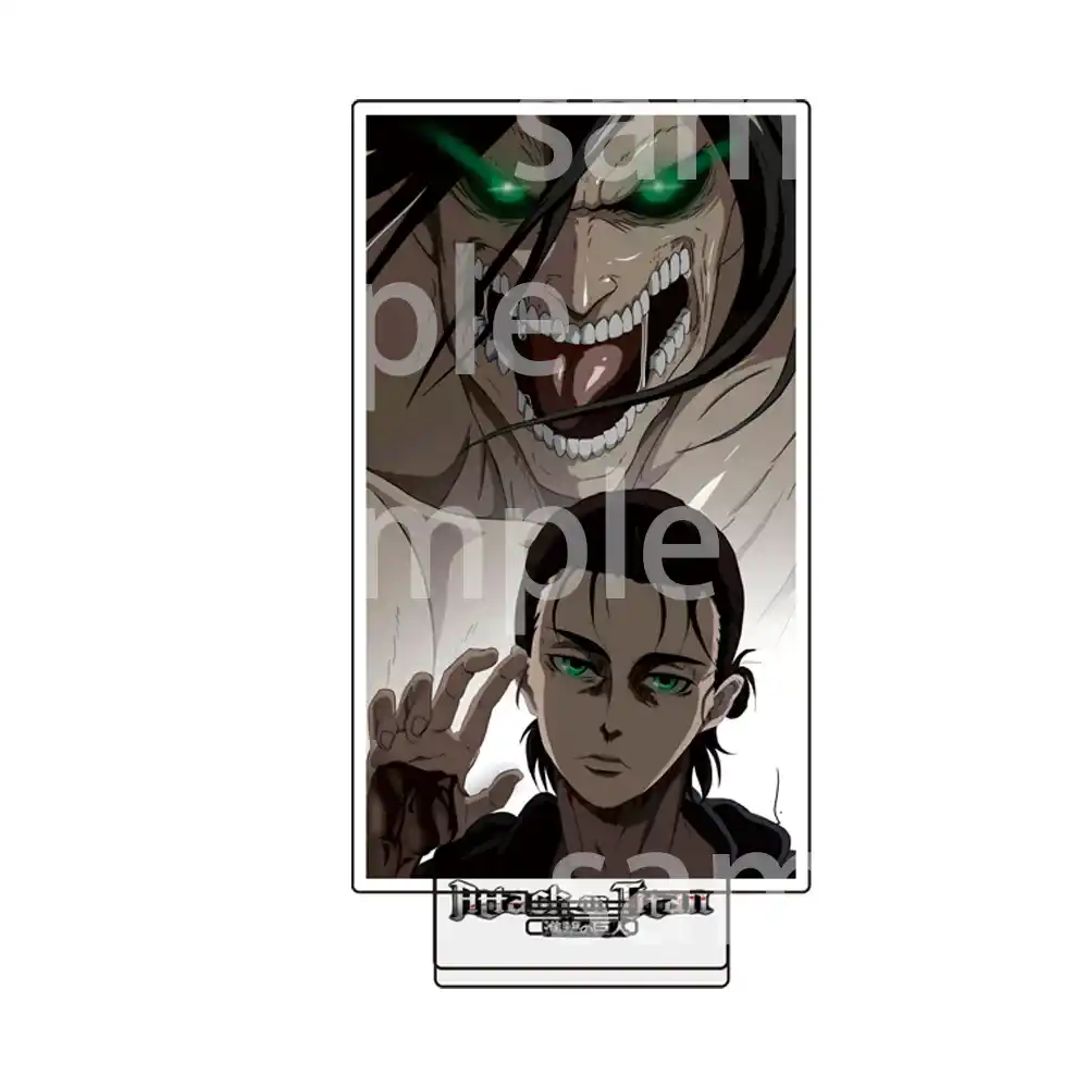 New Attack On Titan Retro Fashion Ver. Round1 Acrylic Stand Eren Figure Mikasa Statue Levi Custom Charm Phone Personalized, Keychain, Mô Hình Đứng Standee Anime, In 2 Mặt, Cao 6cm, Trang Trí Decor Bàn Học, Balo 2 New Attack On Titan Retro Fashion Ver. Round1 Acrylic Stand Eren Figure Mikasa Statue Levi Custom Charm Phone Personalized, Keychain, Mô Hình Đứng Standee Anime, In 2 Mặt, Cao 6cm, Trang Trí Decor Bàn Học, Balo - Ảnh 2