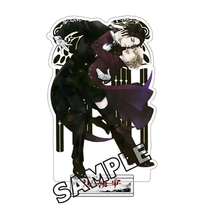 New Black Butler Anime Keychiain Figure Sebastian Michaelis Grelle Acrylic Stands Sebastian Custom Charm Phone Personalized, Keychain, Mô Hình Đứng Standee Anime, In 2 Mặt, Cao 6cm, Trang Trí Decor Bàn Học, Balo 2 New Black Butler Anime Keychiain Figure Sebastian Michaelis Grelle Acrylic Stands Sebastian Custom Charm Phone Personalized, Keychain, Mô Hình Đứng Standee Anime, In 2 Mặt, Cao 6cm, Trang Trí Decor Bàn Học, Balo - Ảnh 2
