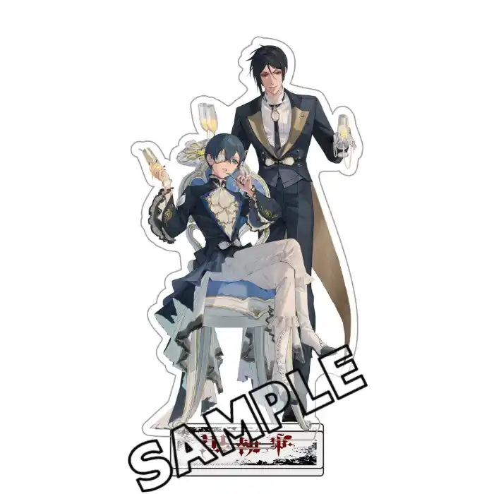 New Black Butler Anime Keychiain Figure Sebastian Michaelis Grelle Acrylic Stands Sebastian Custom Charm Phone Personalized, Keychain, Mô Hình Đứng Standee Anime, In 2 Mặt, Cao 6cm, Trang Trí Decor Bàn Học, Balo 3 New Black Butler Anime Keychiain Figure Sebastian Michaelis Grelle Acrylic Stands Sebastian Custom Charm Phone Personalized, Keychain, Mô Hình Đứng Standee Anime, In 2 Mặt, Cao 6cm, Trang Trí Decor Bàn Học, Balo - Ảnh 3