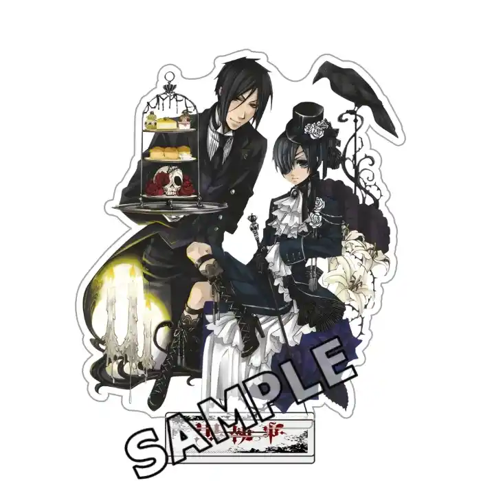 New Black Butler Anime Keychiain Figure Sebastian Michaelis Grelle Acrylic Stands Sebastian Custom Charm Phone Personalized, Keychain, Mô Hình Đứng Standee Anime, In 2 Mặt, Cao 6cm, Trang Trí Decor Bàn Học, Balo 4 New Black Butler Anime Keychiain Figure Sebastian Michaelis Grelle Acrylic Stands Sebastian Custom Charm Phone Personalized, Keychain, Mô Hình Đứng Standee Anime, In 2 Mặt, Cao 6cm, Trang Trí Decor Bàn Học, Balo - Ảnh 4
