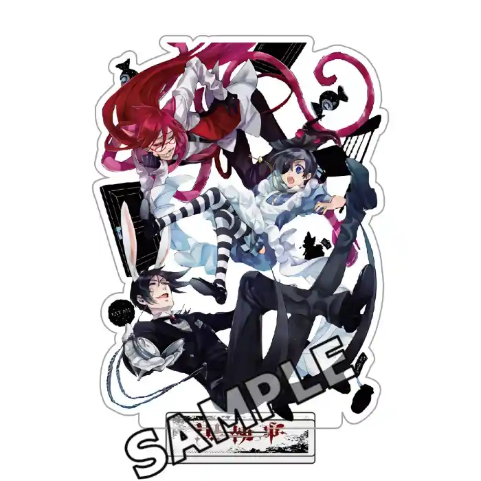 New Black Butler Anime Keychiain Figure Sebastian Michaelis Grelle Acrylic Stands Sebastian Custom Charm Phone Personalized, Keychain, Mô Hình Đứng Standee Anime, In 2 Mặt, Cao 6cm, Trang Trí Decor Bàn Học, Balo 5 New Black Butler Anime Keychiain Figure Sebastian Michaelis Grelle Acrylic Stands Sebastian Custom Charm Phone Personalized, Keychain, Mô Hình Đứng Standee Anime, In 2 Mặt, Cao 6cm, Trang Trí Decor Bàn Học, Balo - Ảnh 5
