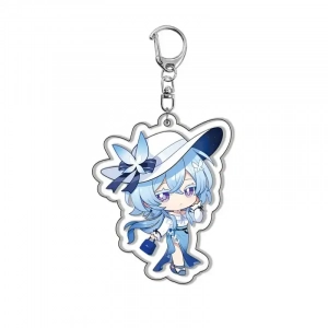 New Cute The Shorekeeper Keychains Hot Game Wuthering Waves Acrylic Key Chain Desktop Custom Charm Phone Personalized, Keychain, Mô Hình Đứng Standee Anime,  In 2 Mặt, Cao 6cm, Trang Trí Decor Bàn Học, Balo