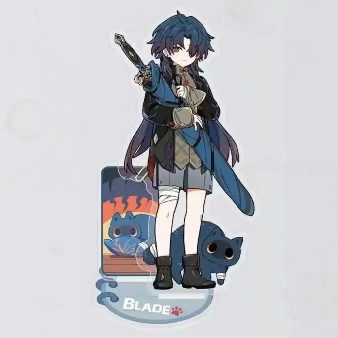 New Game Honkai: Star Rail Figure Kafka Acrylic Stand Model Plate Cosplay Fans Gifts Anime Custom Charm Phone Personalized, Keychain, Mô Hình Đứng Standee Anime, In 2 Mặt, Cao 6cm, Trang Trí Decor Bàn Học, Balo 2 New Game Honkai: Star Rail Figure Kafka Acrylic Stand Model Plate Cosplay Fans Gifts Anime Custom Charm Phone Personalized, Keychain, Mô Hình Đứng Standee Anime, In 2 Mặt, Cao 6cm, Trang Trí Decor Bàn Học, Balo - Ảnh 2