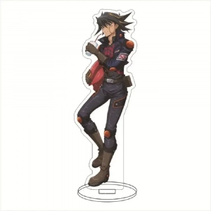 New Game Yu-gi-oh! 5d's Acrylic Stand Doll Anime Fudo Yusei Jack Atlas Crow Hogan Kiryu Custom Charm Phone Personalized, Keychain, Mô Hình Đứng Standee Anime, In 2 Mặt, Cao 6cm, Trang Trí Decor Bàn Học, Balo