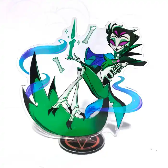 New Helluva Boss Anime Figure Acrylic Stand Model Plate Blitzo Desk Decor Standing Sign Game Custom Charm Phone Personalized, Keychain, Mô Hình Đứng Standee Anime, In 2 Mặt, Cao 6cm, Trang Trí Decor Bàn Học, Balo 3 New Helluva Boss Anime Figure Acrylic Stand Model Plate Blitzo Desk Decor Standing Sign Game Custom Charm Phone Personalized, Keychain, Mô Hình Đứng Standee Anime, In 2 Mặt, Cao 6cm, Trang Trí Decor Bàn Học, Balo - Ảnh 3