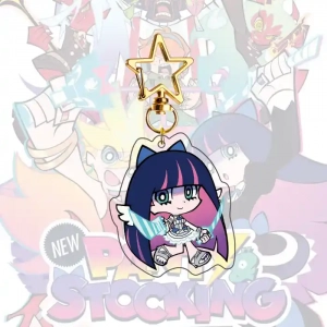 New Panty & Stocking With Garterbelt 2026 Model Acrylic Standee & Keychain | Panty Stocking Custom Charm Phone Personalized, Keychain, Mô Hình Đứng Standee Anime,  In 2 Mặt, Cao 6cm, Trang Trí Decor Bàn Học, Balo