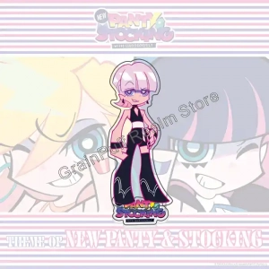 New Panty & Stocking With Garterbelt Acrylic Standee - Panty Stocking Garterbelt Figure Custom Charm Phone Personalized, Keychain, Mô Hình Đứng Standee Anime, In 2 Mặt, Cao 6cm, Trang Trí Decor Bàn Học, Balo