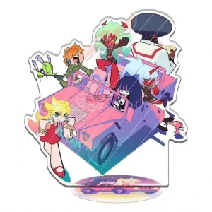 New Panty & Stocking With Garterbelt Large Acrylic Stand Model Plate Anime Peripheral Custom Charm Phone Personalized, Keychain, Mô Hình Đứng Standee Anime, In 2 Mặt, Cao 6cm, Trang Trí Decor Bàn Học, Balo