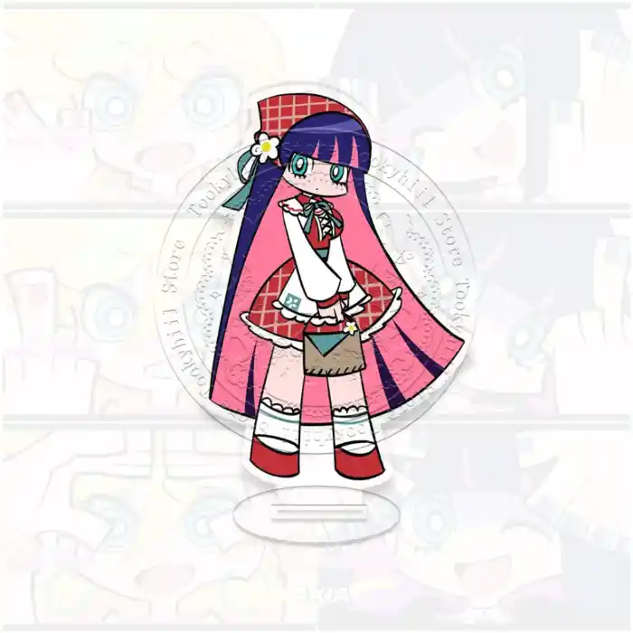 New Panty Stocking With Garterbelt Stand Card Acrylic Kawaii Exquisite Souvenir Figure Custom Charm Phone Personalized, Keychain, Mô Hình Đứng Standee Anime, In 2 Mặt, Cao 6cm, Trang Trí Decor Bàn Học, Balo 4 New Panty Stocking With Garterbelt Stand Card Acrylic Kawaii Exquisite Souvenir Figure Custom Charm Phone Personalized, Keychain, Mô Hình Đứng Standee Anime, In 2 Mặt, Cao 6cm, Trang Trí Decor Bàn Học, Balo - Ảnh 4