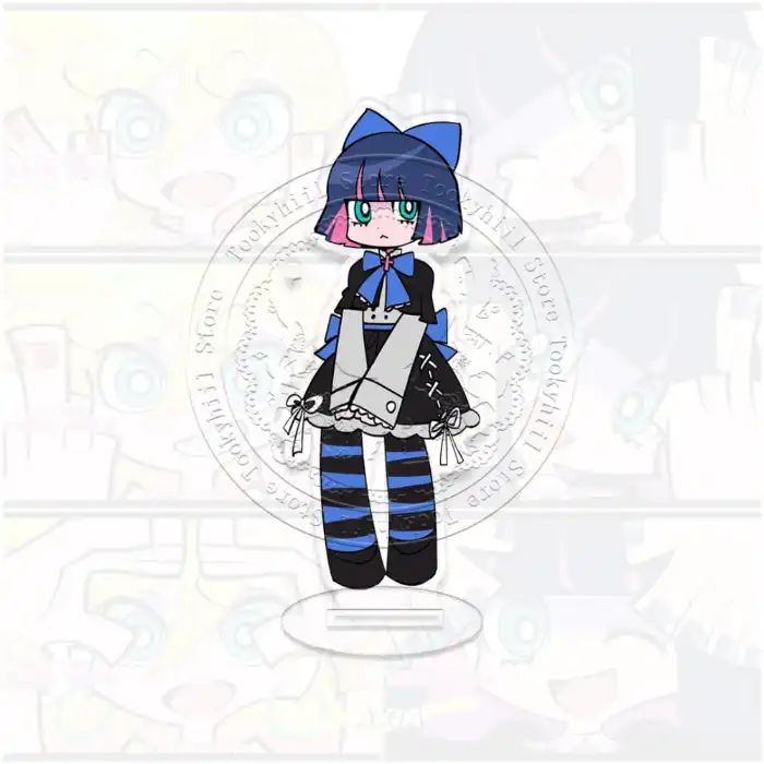 New Panty Stocking With Garterbelt Stand Card Acrylic Kawaii Exquisite Souvenir Figure Custom Charm Phone Personalized, Keychain, Mô Hình Đứng Standee Anime, In 2 Mặt, Cao 6cm, Trang Trí Decor Bàn Học, Balo 5 New Panty Stocking With Garterbelt Stand Card Acrylic Kawaii Exquisite Souvenir Figure Custom Charm Phone Personalized, Keychain, Mô Hình Đứng Standee Anime, In 2 Mặt, Cao 6cm, Trang Trí Decor Bàn Học, Balo - Ảnh 5