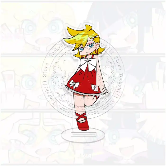 New Panty Stocking With Garterbelt Stand Card Acrylic Kawaii Exquisite Souvenir Figure Custom Charm Phone Personalized, Keychain, Mô Hình Đứng Standee Anime, In 2 Mặt, Cao 6cm, Trang Trí Decor Bàn Học, Balo 6 New Panty Stocking With Garterbelt Stand Card Acrylic Kawaii Exquisite Souvenir Figure Custom Charm Phone Personalized, Keychain, Mô Hình Đứng Standee Anime, In 2 Mặt, Cao 6cm, Trang Trí Decor Bàn Học, Balo - Ảnh 6