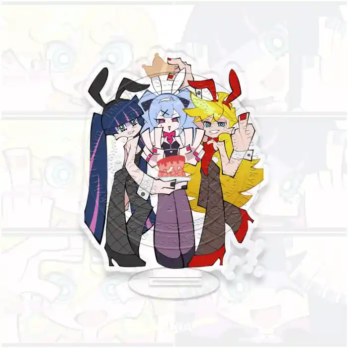 New Panty Stocking With Garterbelt Stand Card Acrylic Kawaii Exquisite Souvenir Figure Custom Charm Phone Personalized, Keychain, Mô Hình Đứng Standee Anime, In 2 Mặt, Cao 6cm, Trang Trí Decor Bàn Học, Balo 7 New Panty Stocking With Garterbelt Stand Card Acrylic Kawaii Exquisite Souvenir Figure Custom Charm Phone Personalized, Keychain, Mô Hình Đứng Standee Anime, In 2 Mặt, Cao 6cm, Trang Trí Decor Bàn Học, Balo - Ảnh 7