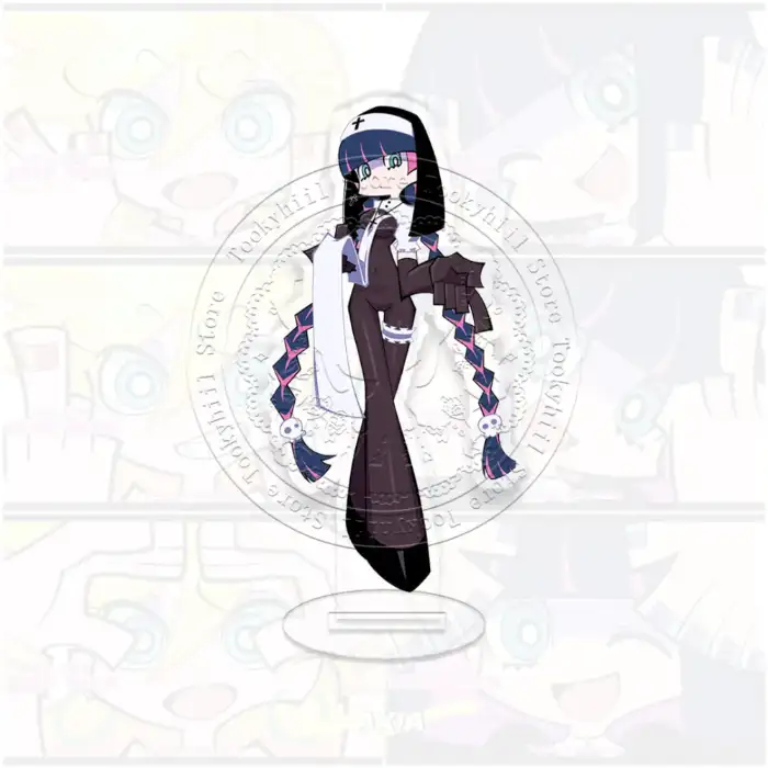 New Panty Stocking With Garterbelt Stand Card Acrylic Kawaii Exquisite Souvenir Figure Custom Charm Phone Personalized, Keychain, Mô Hình Đứng Standee Anime, In 2 Mặt, Cao 6cm, Trang Trí Decor Bàn Học, Balo 9 New Panty Stocking With Garterbelt Stand Card Acrylic Kawaii Exquisite Souvenir Figure Custom Charm Phone Personalized, Keychain, Mô Hình Đứng Standee Anime, In 2 Mặt, Cao 6cm, Trang Trí Decor Bàn Học, Balo - Ảnh 9