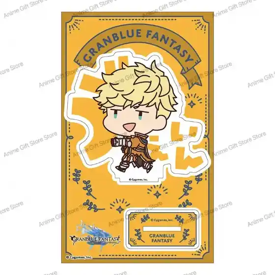 New Product Anime Granblue Fantasy Acrylic Stand Cartoon Desktop Ornament Creative Custom Charm Phone Personalized, Keychain, Mô Hình Đứng Standee Anime, In 2 Mặt, Cao 6cm, Trang Trí Decor Bàn Học, Balo 2 New Product Anime Granblue Fantasy Acrylic Stand Cartoon Desktop Ornament Creative Custom Charm Phone Personalized, Keychain, Mô Hình Đứng Standee Anime, In 2 Mặt, Cao 6cm, Trang Trí Decor Bàn Học, Balo - Ảnh 2