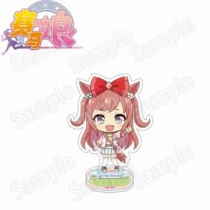 New Uma Musume Pretty Derby Keychains Acrylic Stand Ornaments Anime Oguri Cap Silence Custom Charm Phone Personalized, Keychain, Mô Hình Đứng Standee Anime,  In 2 Mặt, Cao 6cm, Trang Trí Decor Bàn Học, Balo