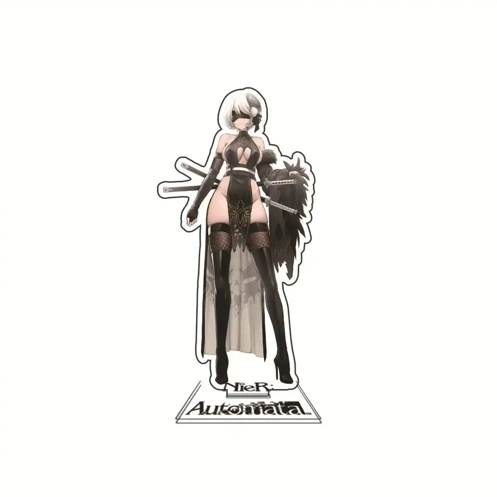 Nier:automata Premium Anime Acrylic Cartoon Figure Display Stand Model Plate Desk Ornaments Custom Charm Phone Personalized, Keychain, Mô Hình Đứng Standee Anime, In 2 Mặt, Cao 6cm, Trang Trí Decor Bàn Học, Balo 1 Nier:automata Premium Anime Acrylic Cartoon Figure Display Stand Model Plate Desk Ornaments Custom Charm Phone Personalized, Keychain, Mô Hình Đứng Standee Anime, In 2 Mặt, Cao 6cm, Trang Trí Decor Bàn Học, Balo