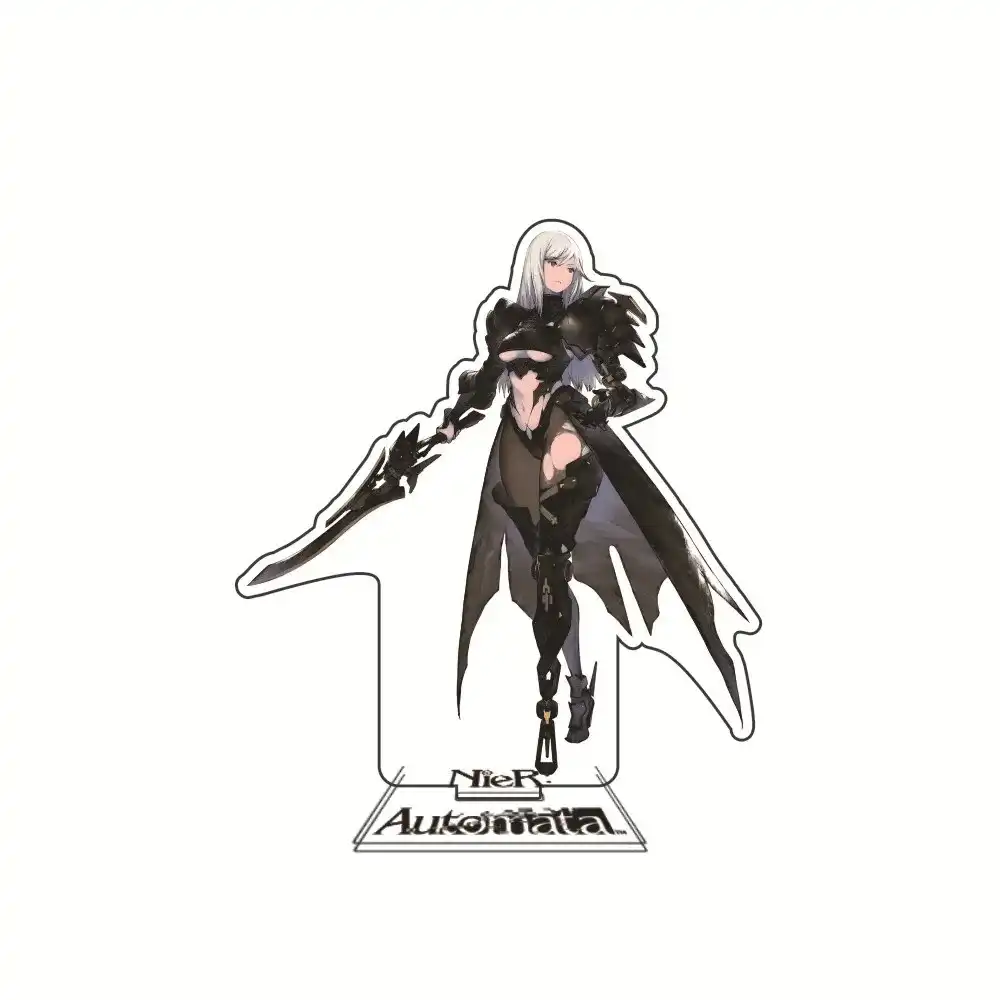 Nier:automata Premium Anime Acrylic Cartoon Figure Display Stand Model Plate Desk Ornaments Custom Charm Phone Personalized, Keychain, Mô Hình Đứng Standee Anime, In 2 Mặt, Cao 6cm, Trang Trí Decor Bàn Học, Balo 2 Nier:automata Premium Anime Acrylic Cartoon Figure Display Stand Model Plate Desk Ornaments Custom Charm Phone Personalized, Keychain, Mô Hình Đứng Standee Anime, In 2 Mặt, Cao 6cm, Trang Trí Decor Bàn Học, Balo - Ảnh 2