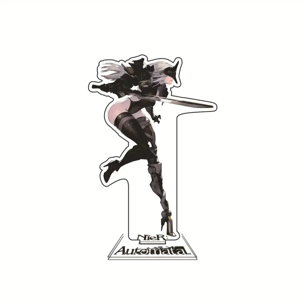 Nier:automata Premium Anime Acrylic Cartoon Figure Display Stand Model Plate Desk Ornaments Custom Charm Phone Personalized, Keychain, Mô Hình Đứng Standee Anime, In 2 Mặt, Cao 6cm, Trang Trí Decor Bàn Học, Balo 3 Nier:automata Premium Anime Acrylic Cartoon Figure Display Stand Model Plate Desk Ornaments Custom Charm Phone Personalized, Keychain, Mô Hình Đứng Standee Anime, In 2 Mặt, Cao 6cm, Trang Trí Decor Bàn Học, Balo - Ảnh 3