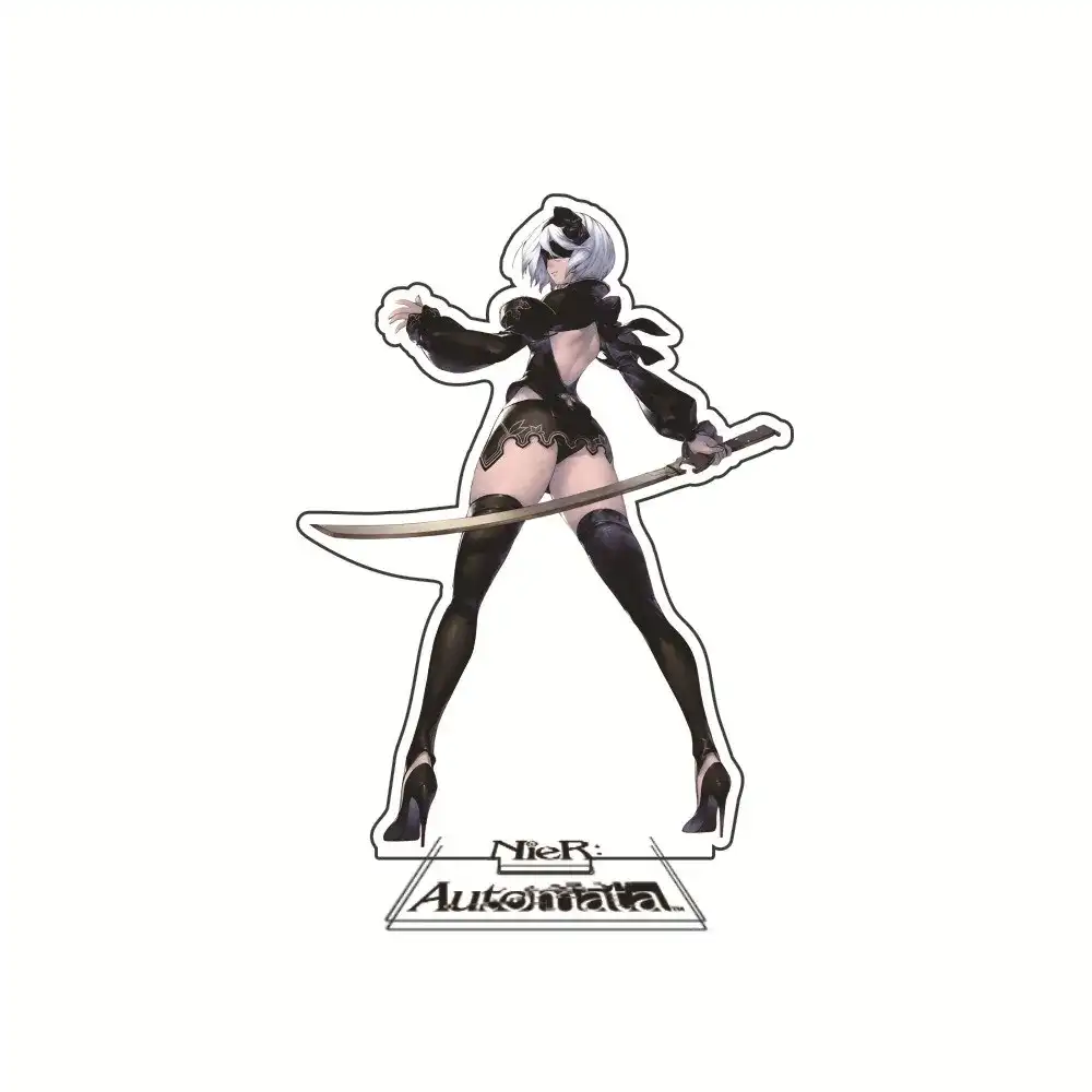 Nier:automata Premium Anime Acrylic Cartoon Figure Display Stand Model Plate Desk Ornaments Custom Charm Phone Personalized, Keychain, Mô Hình Đứng Standee Anime, In 2 Mặt, Cao 6cm, Trang Trí Decor Bàn Học, Balo 4 Nier:automata Premium Anime Acrylic Cartoon Figure Display Stand Model Plate Desk Ornaments Custom Charm Phone Personalized, Keychain, Mô Hình Đứng Standee Anime, In 2 Mặt, Cao 6cm, Trang Trí Decor Bàn Học, Balo - Ảnh 4