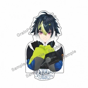 Nijisanji Dytica 3rd Anniversary Acrylic Keychain Desk Decor Anime Stand For Fans Custom Charm Phone Personalized, Keychain, Mô Hình Đứng Standee Anime, In 2 Mặt, Cao 6cm, Trang Trí Decor Bàn Học, Balo