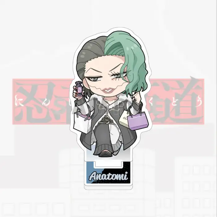 Ninjaza And Yakuza Acrylic Stand, Ninja X Yakuza Figure Standee, Dark Fantasy Action Battle Custom Charm Phone Personalized, Keychain, Mô Hình Đứng Standee Anime, In 2 Mặt, Cao 6cm, Trang Trí Decor Bàn Học, Balo 7 Ninjaza And Yakuza Acrylic Stand, Ninja X Yakuza Figure Standee, Dark Fantasy Action Battle Custom Charm Phone Personalized, Keychain, Mô Hình Đứng Standee Anime, In 2 Mặt, Cao 6cm, Trang Trí Decor Bàn Học, Balo - Ảnh 7