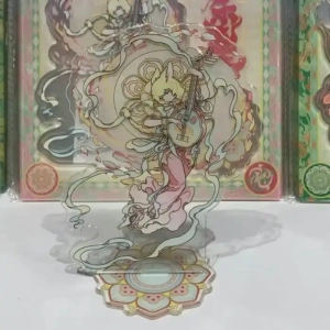 Non-human Acrylic Stand Ne Zha Xiao Yu Ao Lie Jiu Yue Jing Wei Guan Yin Bai Ze Xiao Tian Custom Charm Phone Personalized, Keychain, Mô Hình Đứng Standee Anime, In 2 Mặt, Cao 6cm, Trang Trí Decor Bàn Học, Balo