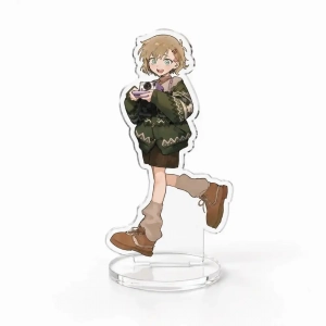 Omori Full Body Acrylic Stand Model Plate Indie Game Character Desktop Ornament Fan Custom Charm Phone Personalized, Keychain, Mô Hình Đứng Standee Anime, In 2 Mặt, Cao 6cm, Trang Trí Decor Bàn Học, Balo